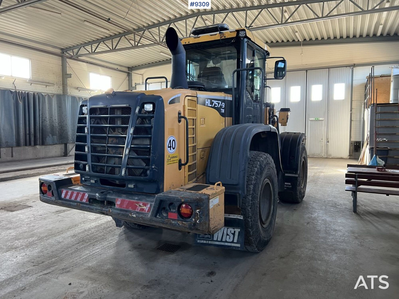 Wheel Loader Hyundai HL757TM-9 - Rataslaadur: pilt 4 Wheel Loader Hyundai HL757TM-9 - Rataslaadur: pilt 4