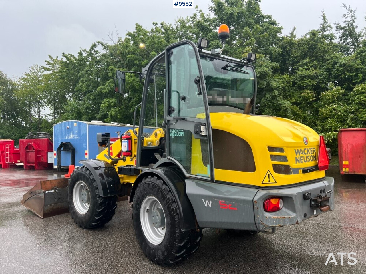 Wheel loader Wacker Neuson WL52 gears and tool stand - Rataslaadur: pilt 4 Wheel loader Wacker Neuson WL52 gears and tool stand - Rataslaadur: pilt 4