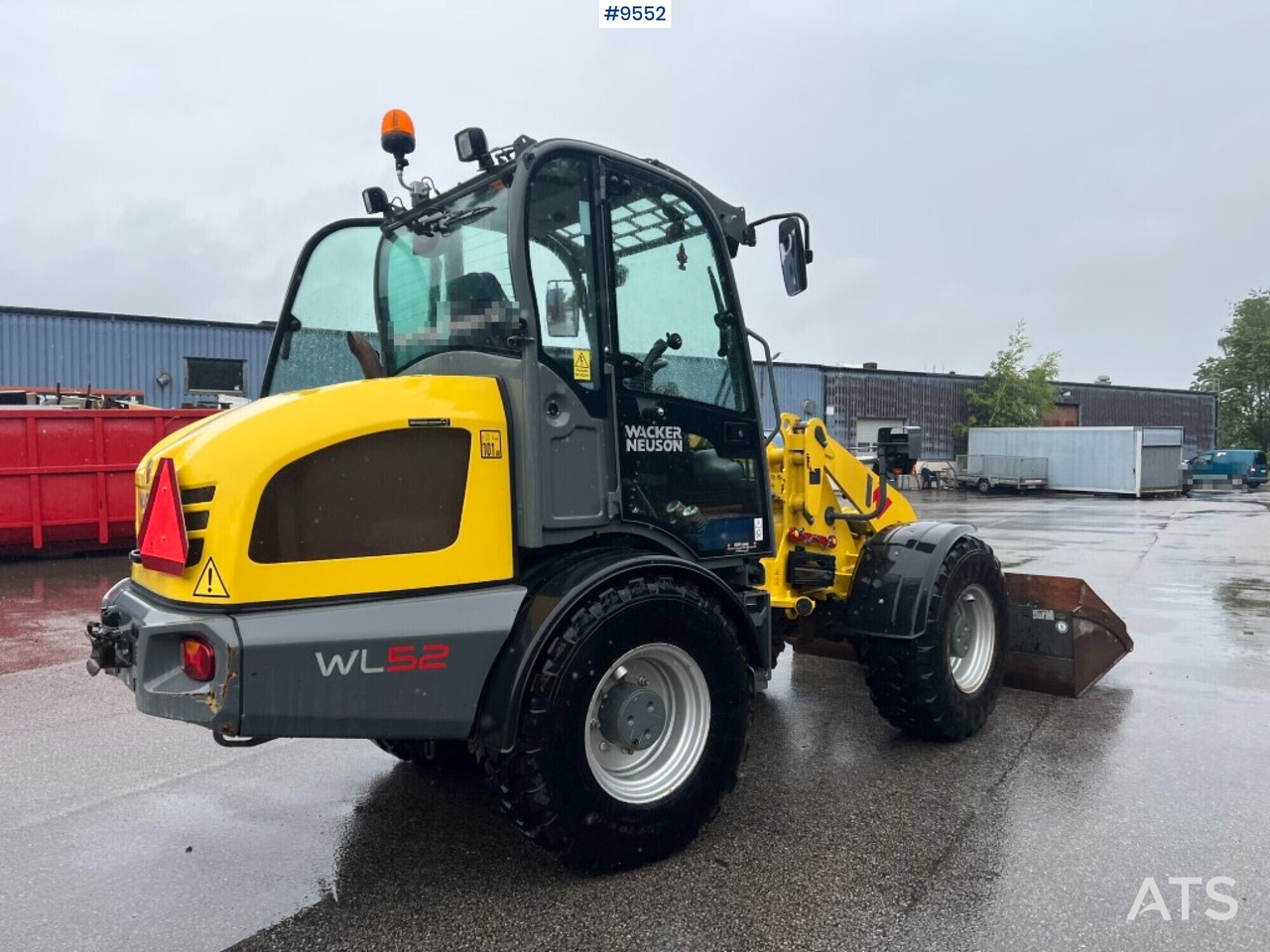 Wheel loader Wacker Neuson WL52 gears and tool stand - Rataslaadur: pilt 3 Wheel loader Wacker Neuson WL52 gears and tool stand - Rataslaadur: pilt 3