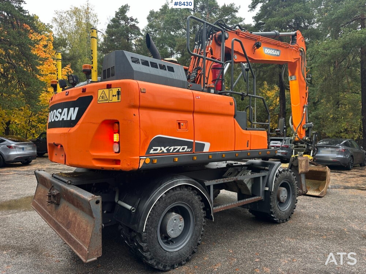 Wheeled Excavator Doosan DX170W (See video) - Ratastel ekskavaator: pilt 5 Wheeled Excavator Doosan DX170W (See video) - Ratastel ekskavaator: pilt 5