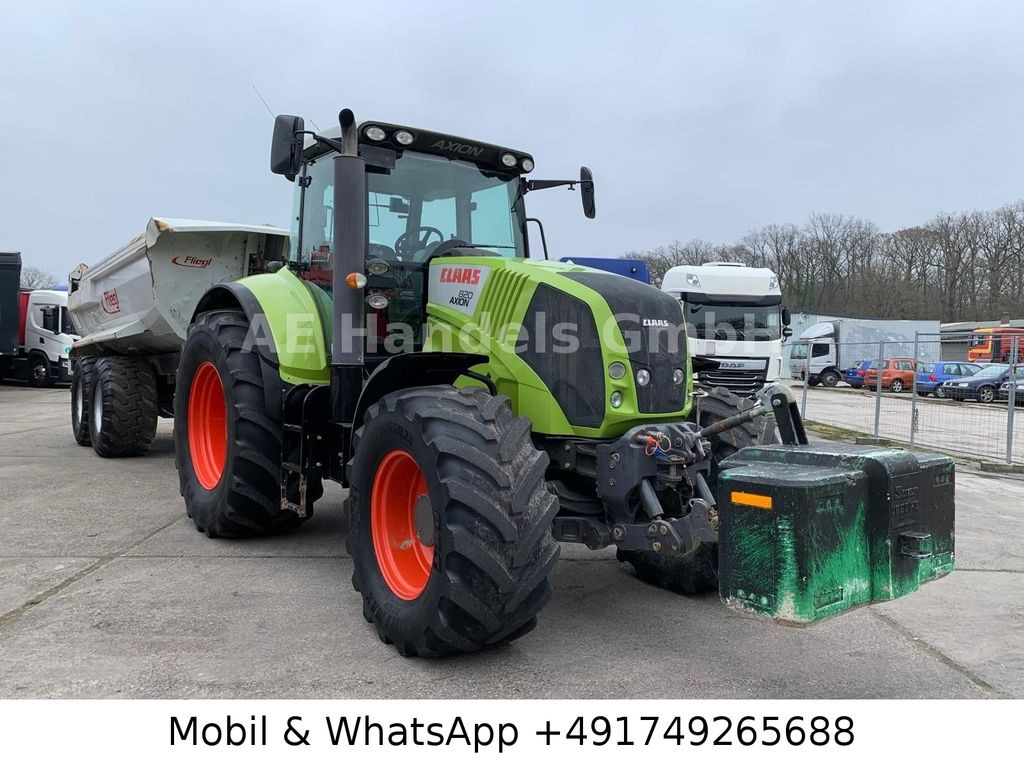 Claas Axion 820 4x4 *Straßen-Zulassung/CEBIS/AHK - Traktor: pilt 1 Claas Axion 820 4x4 *Straßen-Zulassung/CEBIS/AHK - Traktor: pilt 1