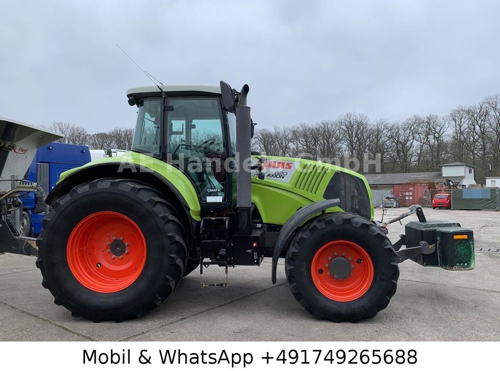 Claas Axion 820 4x4 *Straßen-Zulassung/CEBIS/AHK - Traktor: pilt 2 Claas Axion 820 4x4 *Straßen-Zulassung/CEBIS/AHK - Traktor: pilt 2