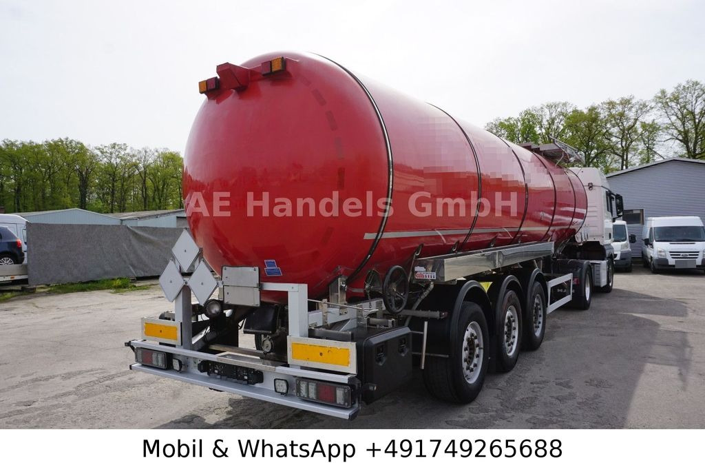 Feldbinder TSA 32.3 Aluminium Bitumen*ADR/32.000Ltr./3-Axle - Tsistern poolhaagis: pilt 3 Feldbinder TSA 32.3 Aluminium Bitumen*ADR/32.000Ltr./3-Axle - Tsistern poolhaagis: pilt 3