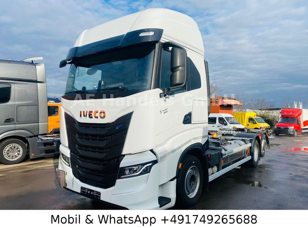 Iveco S-Way 460 LL BDF Multi LNG *Retarder/Lenk+Lift - Konteinerveduk/ Tõstukiga veoauto: pilt 1 Iveco S-Way 460 LL BDF Multi LNG *Retarder/Lenk+Lift - Konteinerveduk/ Tõstukiga veoauto: pilt 1