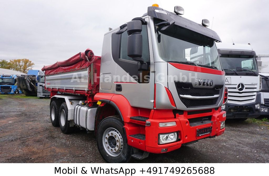 Kallurauto Iveco Trakker 500 BL 6x4 *Retarder/11m³/Wechselkipper: pilt 9