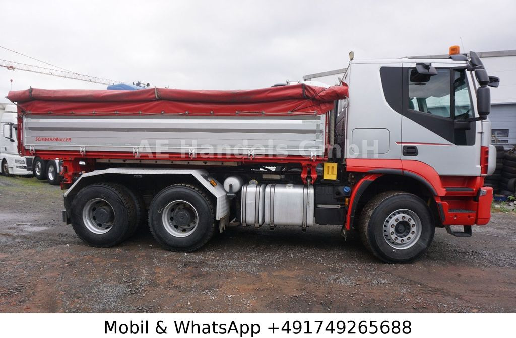 Kallurauto Iveco Trakker 500 BL 6x4 *Retarder/11m³/Wechselkipper: pilt 7