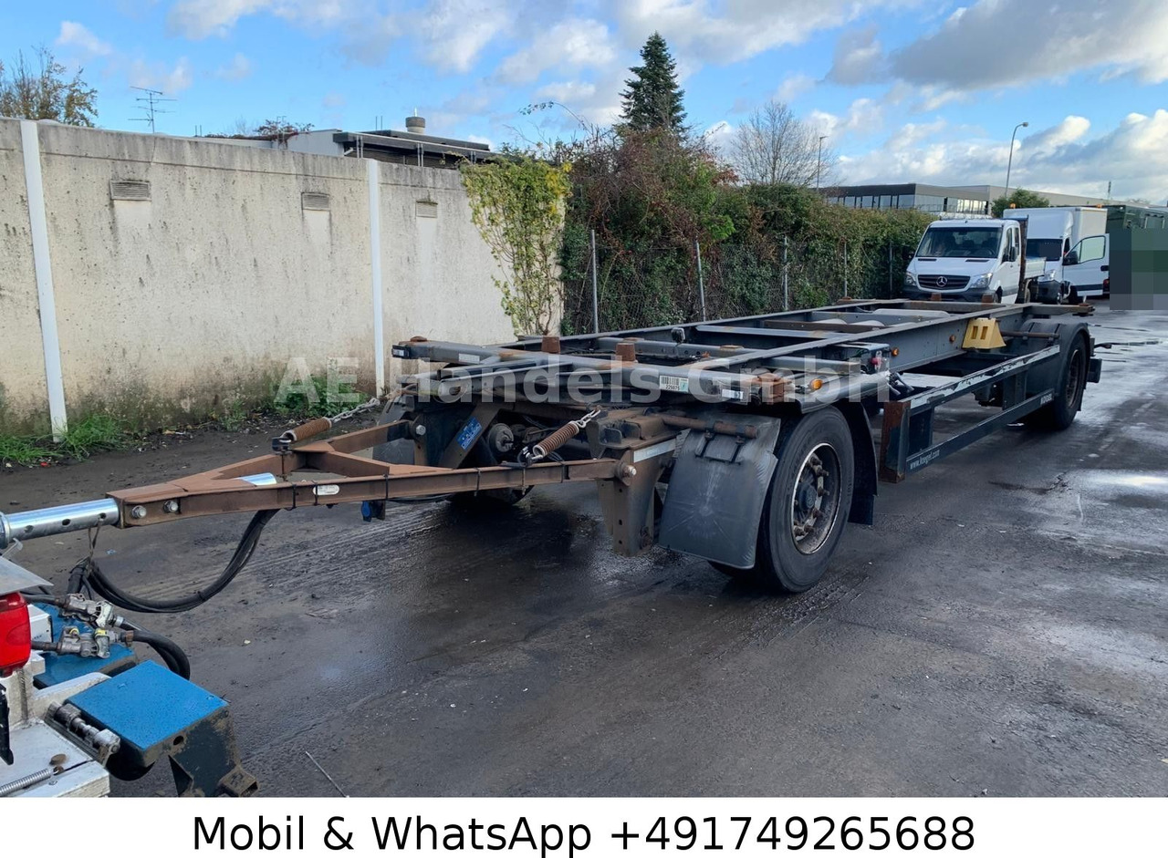 Konteinerveduk/ Tõstuk järelhaagis Kögel AW 18 BDF Drehschemel *Scheibenbremsen/Vollluft: pilt 7