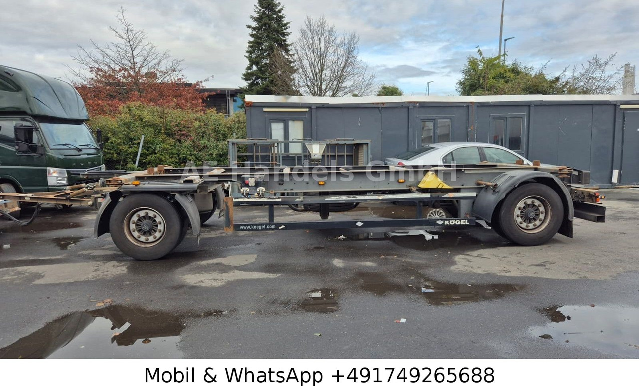 Kögel AW 18 BDF Drehschemel *Scheibenbremsen/Vollluft - Konteinerveduk/ Tõstuk järelhaagis: pilt 5 Kögel AW 18 BDF Drehschemel *Scheibenbremsen/Vollluft - Konteinerveduk/ Tõstuk järelhaagis: pilt 5