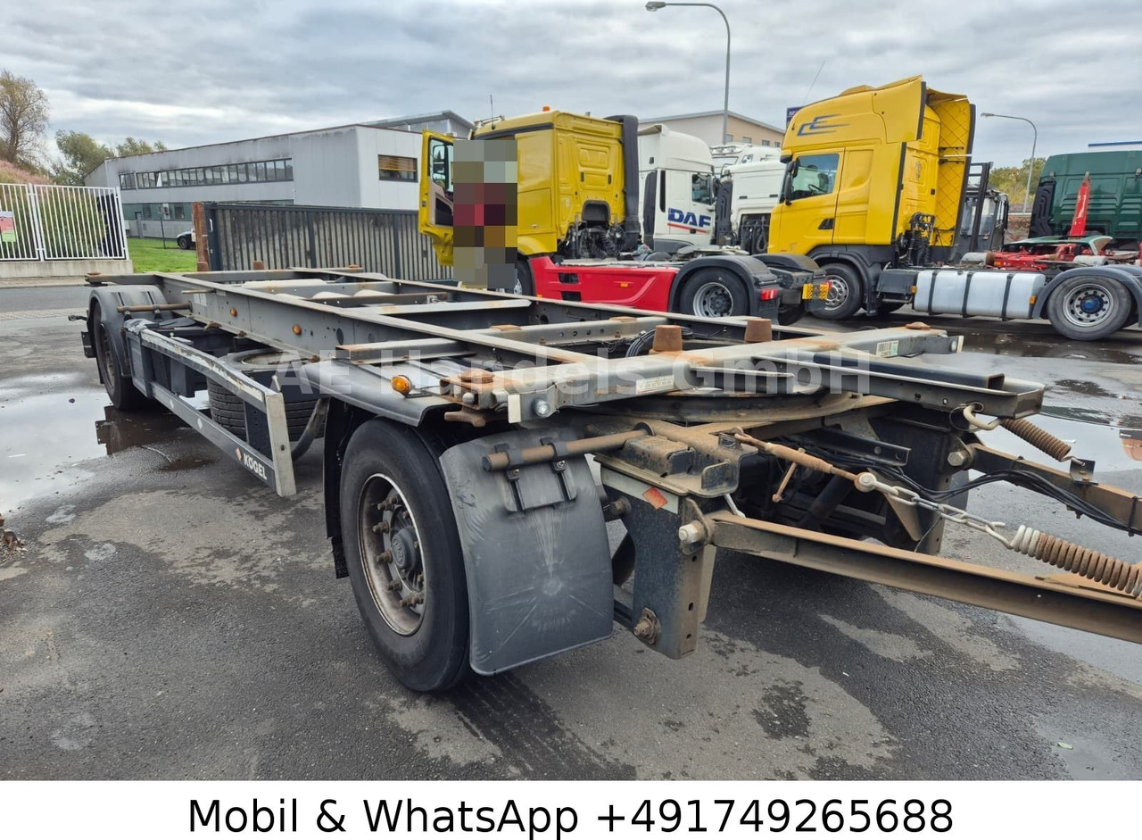 Kögel AW 18 BDF Drehschemel *Scheibenbremsen/Vollluft - Konteinerveduk/ Tõstuk järelhaagis: pilt 1 Kögel AW 18 BDF Drehschemel *Scheibenbremsen/Vollluft - Konteinerveduk/ Tõstuk järelhaagis: pilt 1