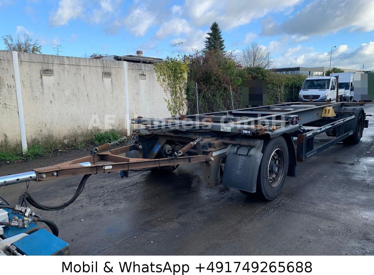 Konteinerveduk/ Tõstuk järelhaagis Kögel AW 18 BDF Drehschemel *Scheibenbremsen/Vollluft: pilt 6