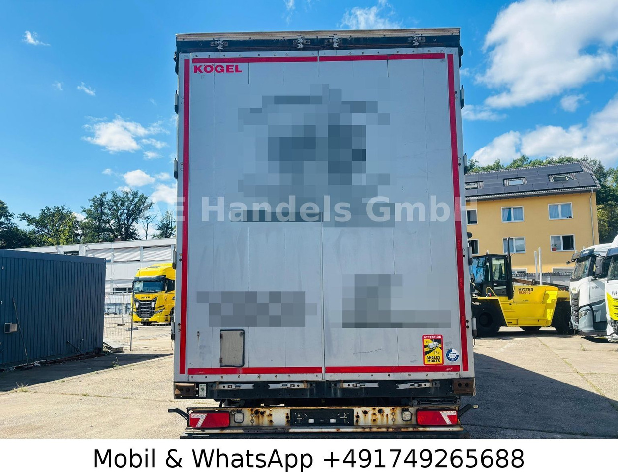 Kögel S24-1 MEGA *Edscha/Tautliner/Lift/Wabco - Tentpoolhaagis: pilt 5 Kögel S24-1 MEGA *Edscha/Tautliner/Lift/Wabco - Tentpoolhaagis: pilt 5