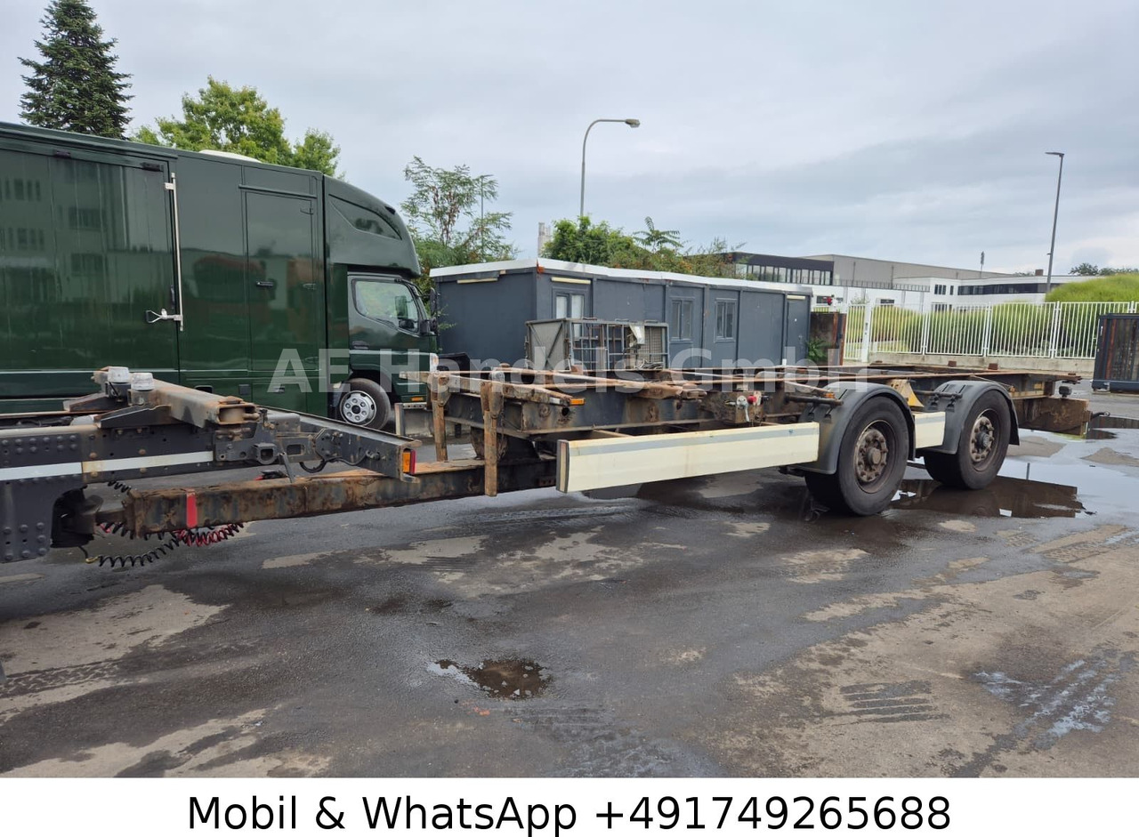 Krone ZZ Tandem BDF Tiefgekoppelt *Wabco/BWP/Luft - Konteinerveduk/ Tõstuk järelhaagis: pilt 1 Krone ZZ Tandem BDF Tiefgekoppelt *Wabco/BWP/Luft - Konteinerveduk/ Tõstuk järelhaagis: pilt 1