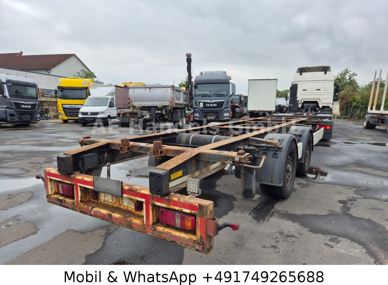 Krone ZZ Tandem BDF Tiefgekoppelt *Wabco/BWP/Luft - Konteinerveduk/ Tõstuk järelhaagis: pilt 5 Krone ZZ Tandem BDF Tiefgekoppelt *Wabco/BWP/Luft - Konteinerveduk/ Tõstuk järelhaagis: pilt 5