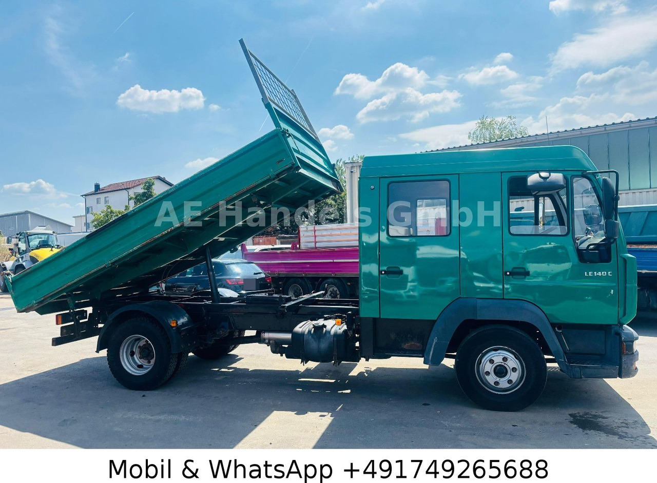 MAN LE140C Doka BB 3-Seiten *Manual/Analog/4m³/AHK - Tarbesõiduk kallur, Meeskonnaauto: pilt 2 MAN LE140C Doka BB 3-Seiten *Manual/Analog/4m³/AHK - Tarbesõiduk kallur, Meeskonnaauto: pilt 2