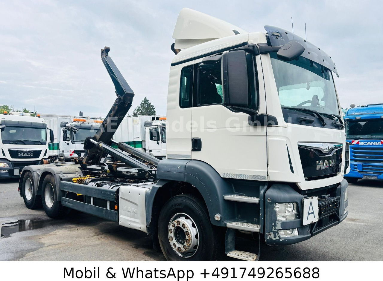 MAN TGS 26.440 BL 6x4 *Retarder/MEILLER-RK-20.65 - Konkstõstukiga veoauto, Kraanaga veoauto: pilt 1 MAN TGS 26.440 BL 6x4 *Retarder/MEILLER-RK-20.65 - Konkstõstukiga veoauto, Kraanaga veoauto: pilt 1