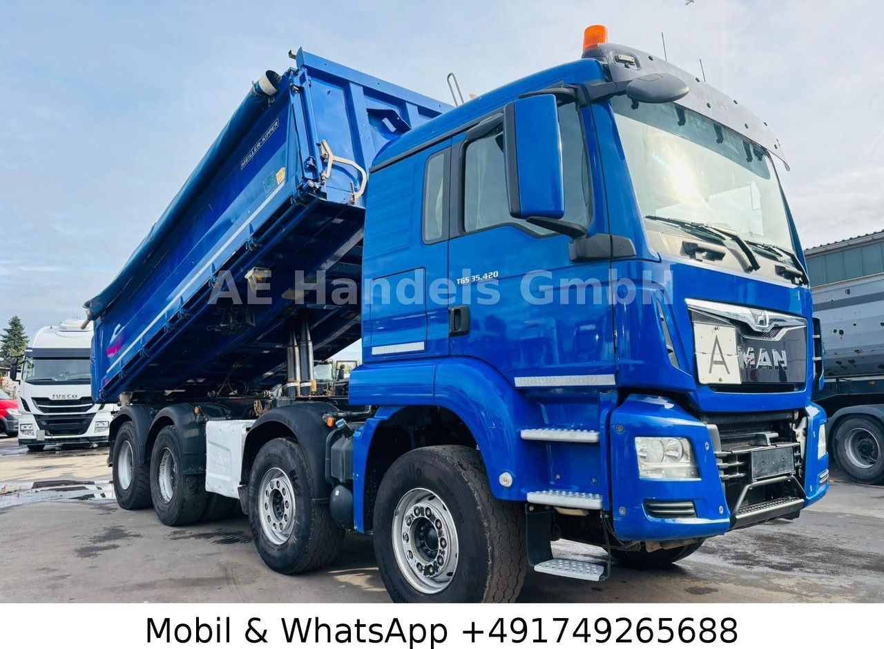 MAN TGS 35.420 L BB 8x4 Meiller *13m³/Bordmatik/AP - Kallurauto: pilt 1 MAN TGS 35.420 L BB 8x4 Meiller *13m³/Bordmatik/AP - Kallurauto: pilt 1