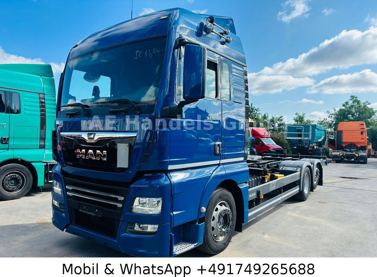 MAN TGX 26.510 XLX LL 6x2*Retarder/Lenk+Lift/ACC/LDW - Konteinerveduk/ Tõstukiga veoauto: pilt 1 MAN TGX 26.510 XLX LL 6x2*Retarder/Lenk+Lift/ACC/LDW - Konteinerveduk/ Tõstukiga veoauto: pilt 1