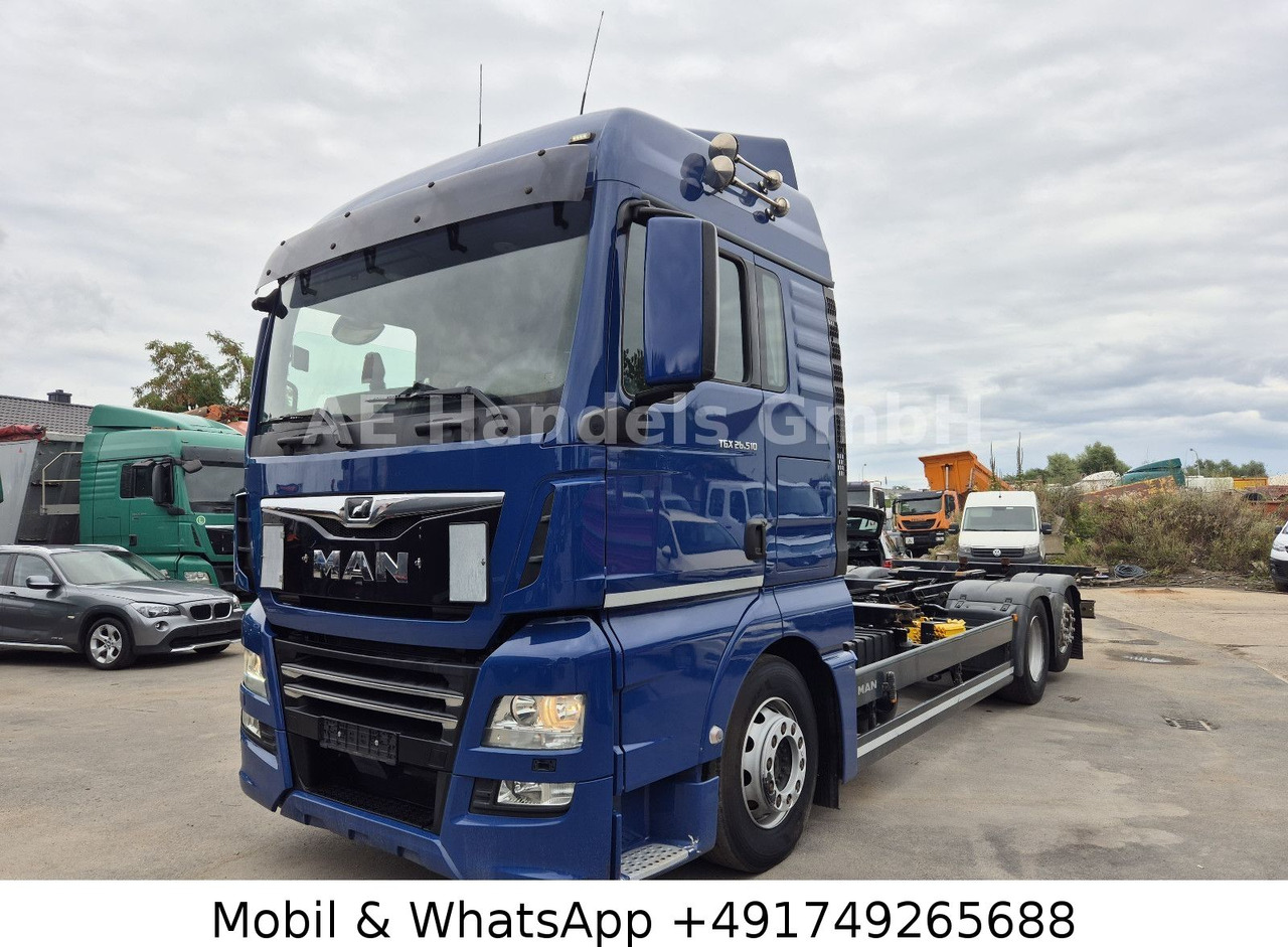 MAN TGX 26.510 XLX LL *Retarder/ACC/LDW/Lenk+Lift - Konteinerveduk/ Tõstukiga veoauto: pilt 1 MAN TGX 26.510 XLX LL *Retarder/ACC/LDW/Lenk+Lift - Konteinerveduk/ Tõstukiga veoauto: pilt 1