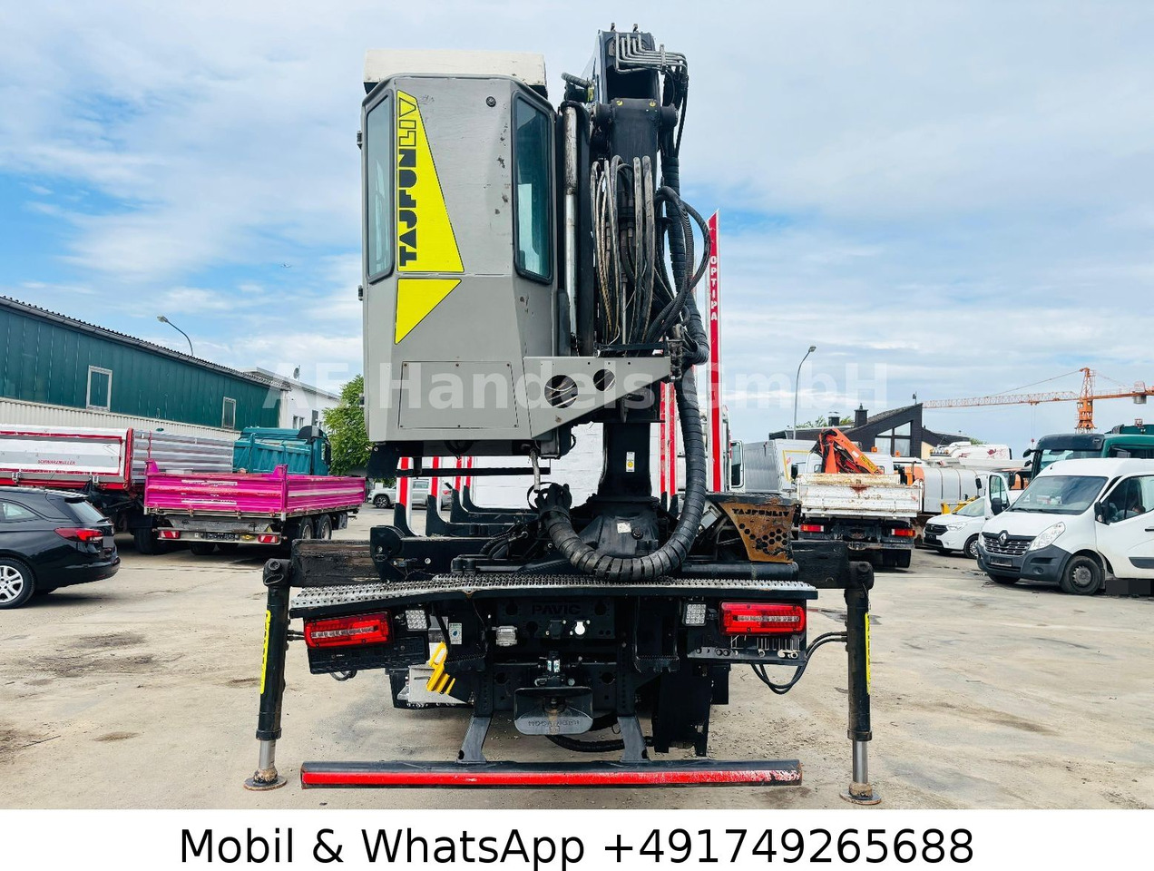 MAN TGX 26.580 GM BL 6x4 *Retarder/Tajfun-LIV-150Z - Kraanaga veoauto: pilt 4 MAN TGX 26.580 GM BL 6x4 *Retarder/Tajfun-LIV-150Z - Kraanaga veoauto: pilt 4