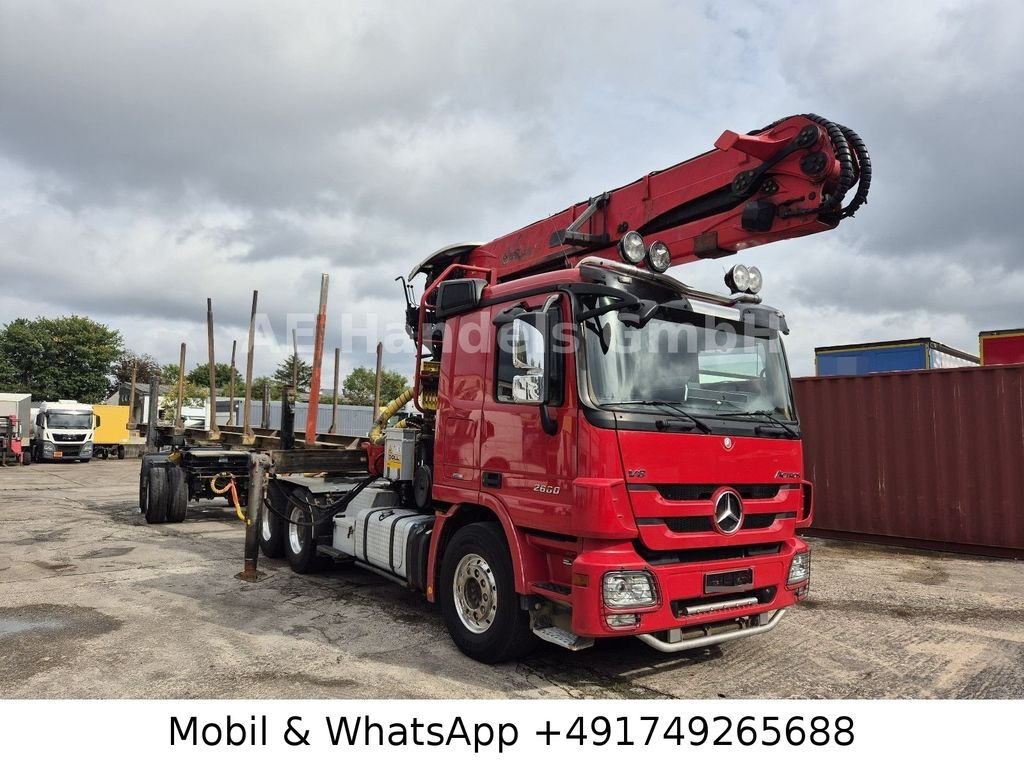 Mercedes-Benz Actros III 2660 L BL 6x4 *Retarder/AP/Palfinger Mercedes-Benz Actros III 2660 L BL 6x4 *Retarder/AP/Palfinger - Metsaveok: pilt 1 Mercedes-Benz Actros III 2660 L BL 6x4 *Retarder/AP/Palfinger Mercedes-Benz Actros III 2660 L BL 6x4 *Retarder/AP/Palfinger - Metsaveok: pilt 1