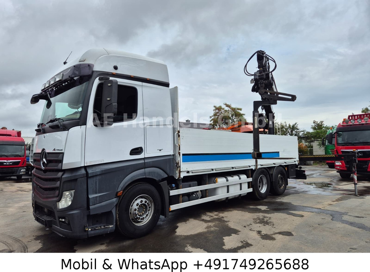 Mercedes-Benz Actros IV 2645 L LL 6x2 *Retarder/Hiab-177K-Pro - Kraanaga veoauto: pilt 2 Mercedes-Benz Actros IV 2645 L LL 6x2 *Retarder/Hiab-177K-Pro - Kraanaga veoauto: pilt 2