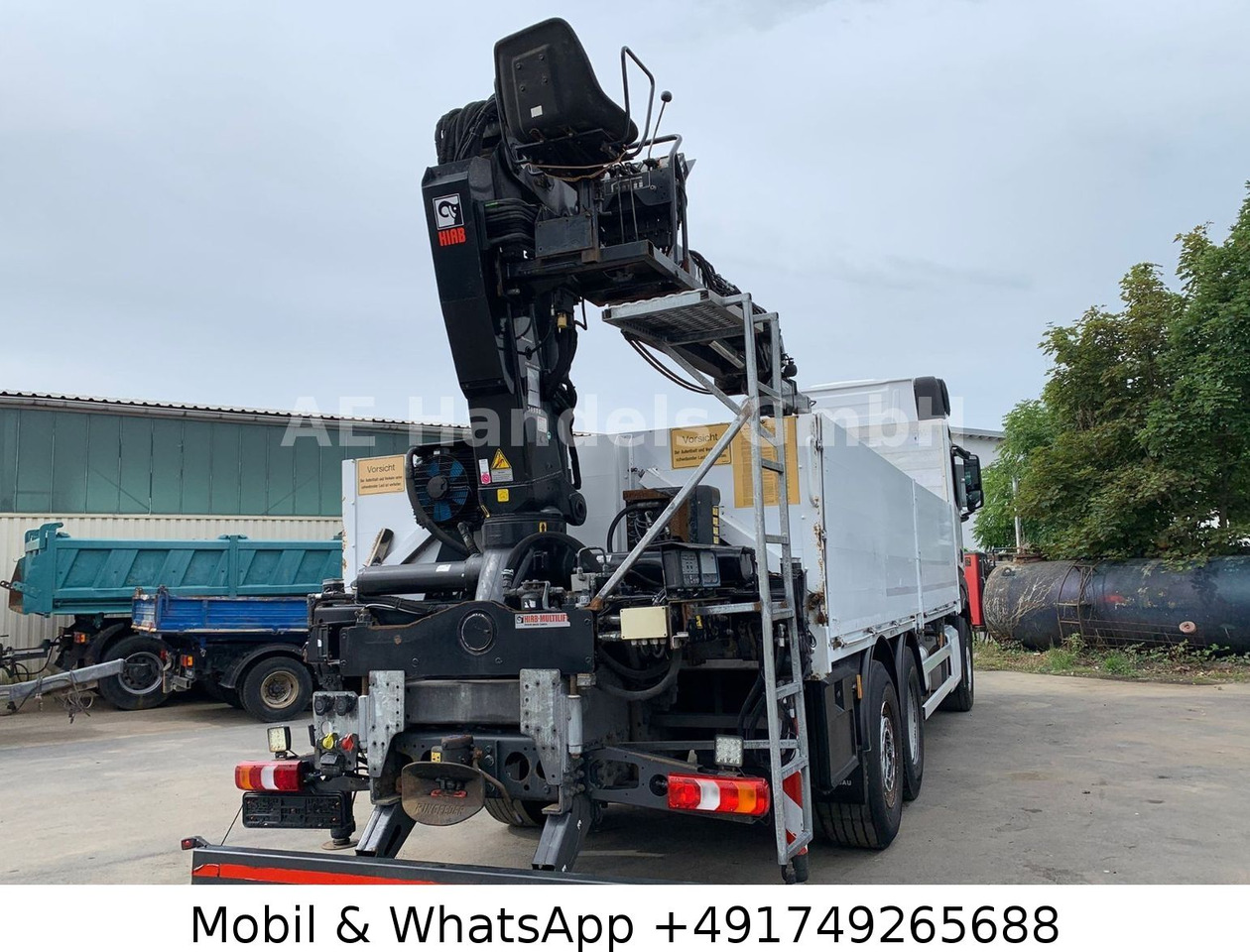 Mercedes-Benz Actros IV 2645 L LL 6x2 *Retarder/Hiab-177K-Pro - Kraanaga veoauto: pilt 5 Mercedes-Benz Actros IV 2645 L LL 6x2 *Retarder/Hiab-177K-Pro - Kraanaga veoauto: pilt 5