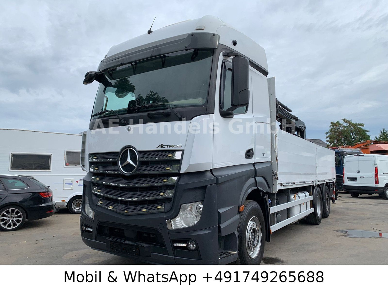 Mercedes-Benz Actros IV 2645 L LL 6x2 *Retarder/Hiab-177K-Pro - Kraanaga veoauto: pilt 1 Mercedes-Benz Actros IV 2645 L LL 6x2 *Retarder/Hiab-177K-Pro - Kraanaga veoauto: pilt 1