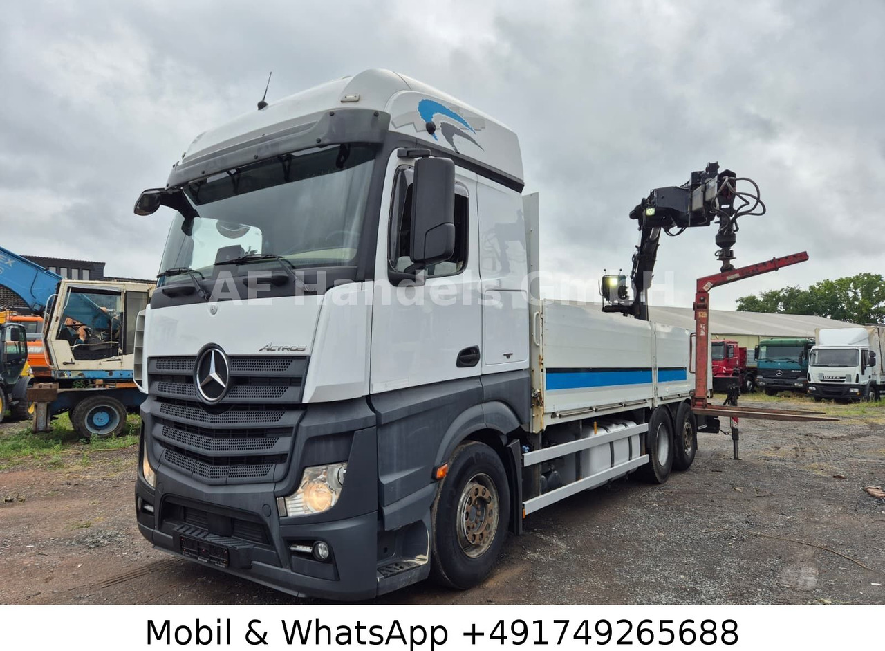 Mercedes-Benz Actros IV 2646 L LL 6x2 *Retarder/Hiab-177K-Pro - Madelveok/ Platvormveok, Kraanaga veoauto: pilt 1 Mercedes-Benz Actros IV 2646 L LL 6x2 *Retarder/Hiab-177K-Pro - Madelveok/ Platvormveok, Kraanaga veoauto: pilt 1