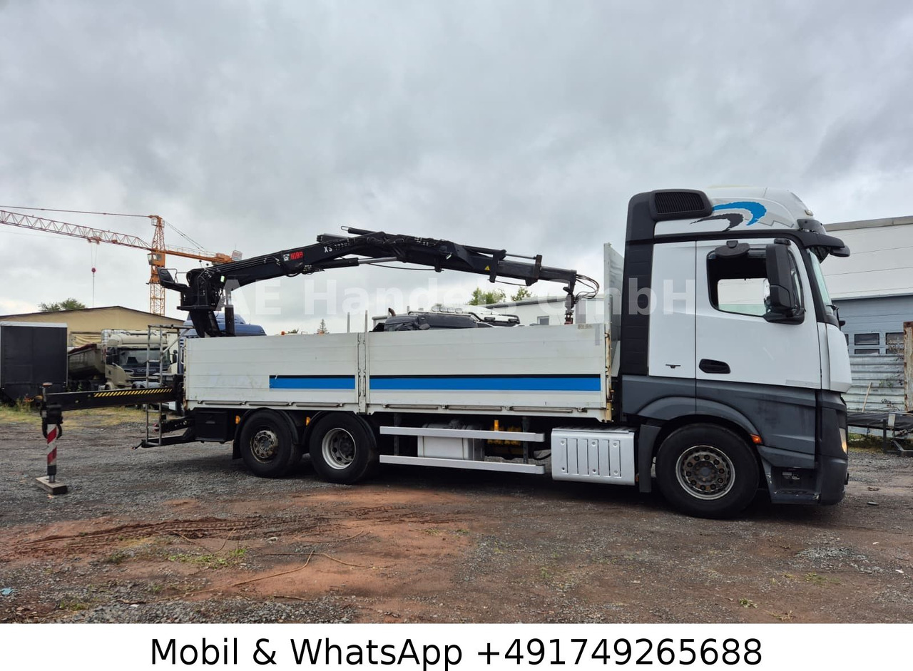 Mercedes-Benz Actros IV 2646 L LL 6x2 *Retarder/Hiab-177K-Pro - Madelveok/ Platvormveok, Kraanaga veoauto: pilt 4 Mercedes-Benz Actros IV 2646 L LL 6x2 *Retarder/Hiab-177K-Pro - Madelveok/ Platvormveok, Kraanaga veoauto: pilt 4