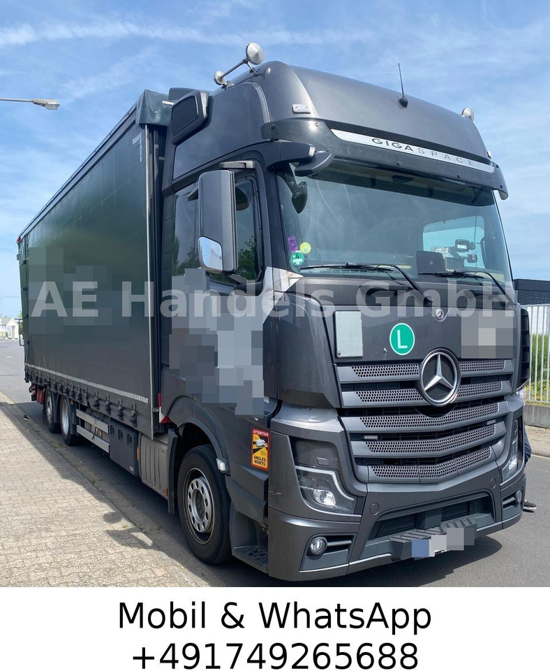 Mercedes-Benz Actros V 2540 L *Hubdach/Lenk+Lift/LBW-2,8m - Treilerveoauto: pilt 1 Mercedes-Benz Actros V 2540 L *Hubdach/Lenk+Lift/LBW-2,8m - Treilerveoauto: pilt 1