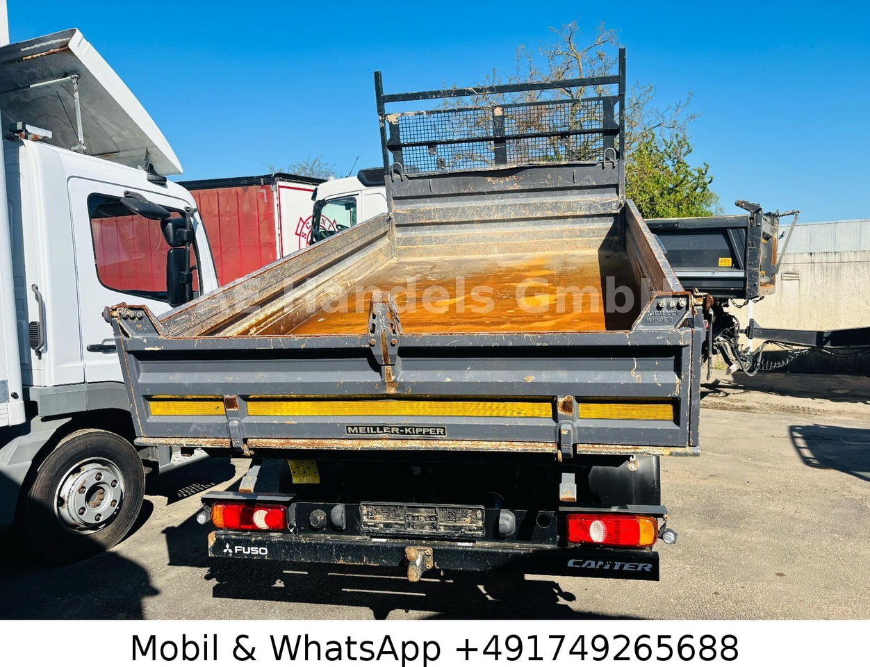 Mitsubishi Canter Fuso 7C15 BB 3 Seiten *Manual/MEILLER-3m³ - Tarbesõiduk kallur: pilt 4 Mitsubishi Canter Fuso 7C15 BB 3 Seiten *Manual/MEILLER-3m³ - Tarbesõiduk kallur: pilt 4
