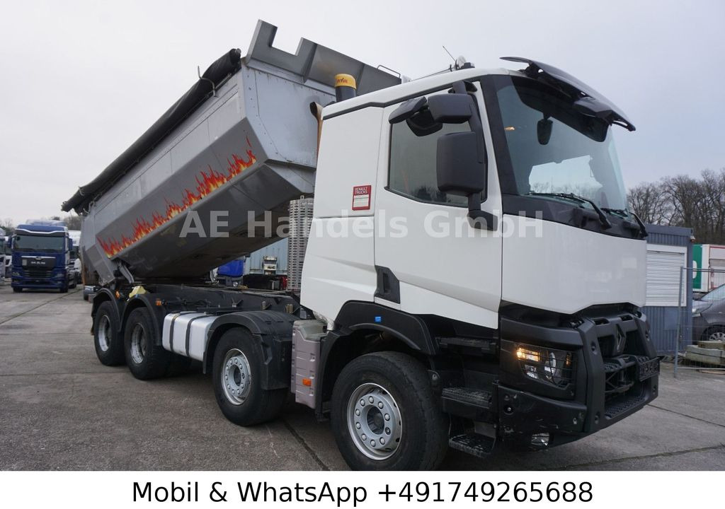 Renault C520 BB 8x4*Kempf-Thermo-Stahl-15m³/AP/Rollplane - Kallurauto: pilt 1 Renault C520 BB 8x4*Kempf-Thermo-Stahl-15m³/AP/Rollplane - Kallurauto: pilt 1