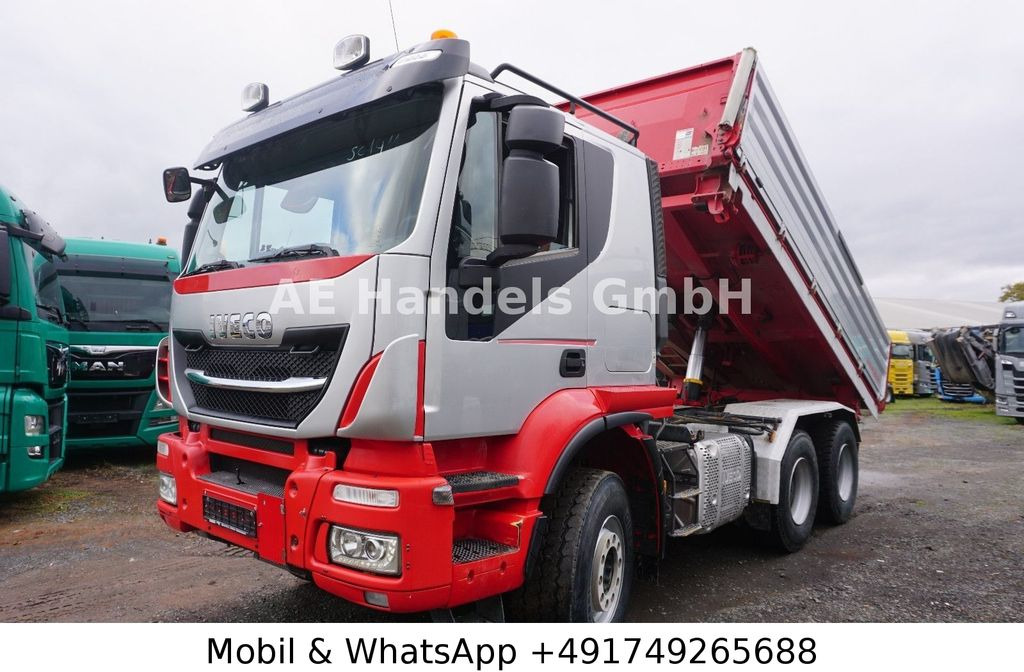 Iveco Trakker 500 BL 6x4 *Retarder/11m³/Wechselkipper - Sadulveok: pilt 1 Iveco Trakker 500 BL 6x4 *Retarder/11m³/Wechselkipper - Sadulveok: pilt 1