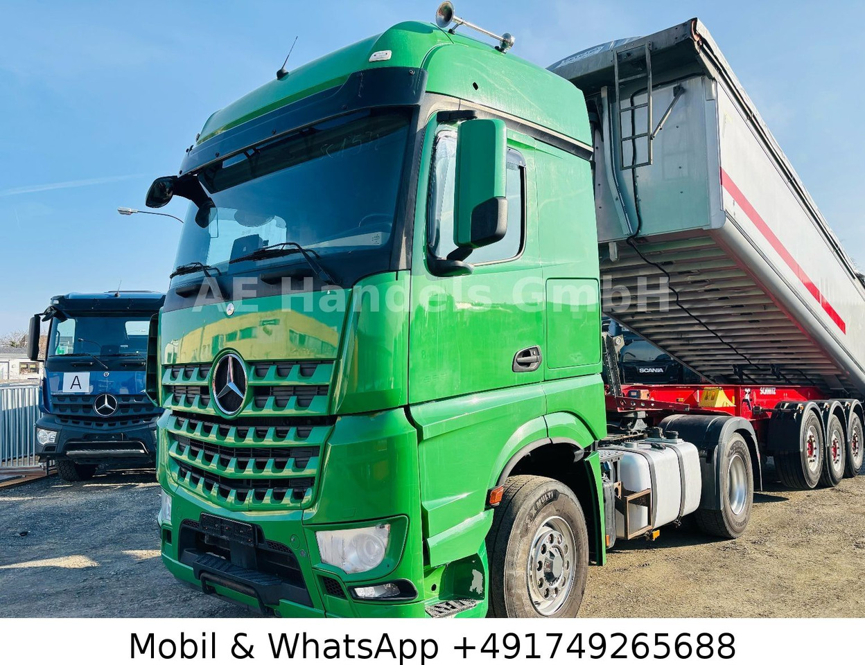 Mercedes-Benz Arocs 1853 L BL 4x4 HAD *Retarder/Hydr./ACC/LDW Mercedes-Benz Arocs 1853 L BL 4x4 HAD *Retarder/Hydr./ACC/LDW liising Mercedes-Benz Arocs 1853 L BL 4x4 HAD *Retarder/Hydr./ACC/LDW Mercedes-Benz Arocs 1853 L BL 4x4 HAD *Retarder/Hydr./ACC/LDW: pilt 25