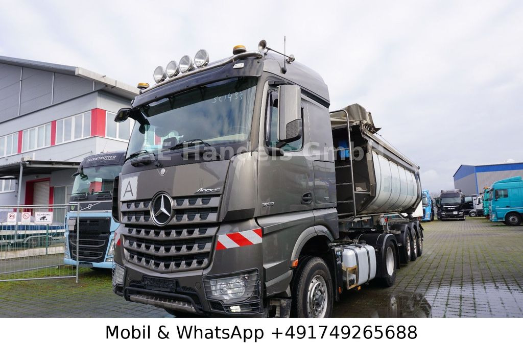 Mercedes-Benz Arocs 1853 L BL 4x4 HAD*Retarder/Hydr./LDW/Alcoa - Sadulveok: pilt 1 Mercedes-Benz Arocs 1853 L BL 4x4 HAD*Retarder/Hydr./LDW/Alcoa - Sadulveok: pilt 1