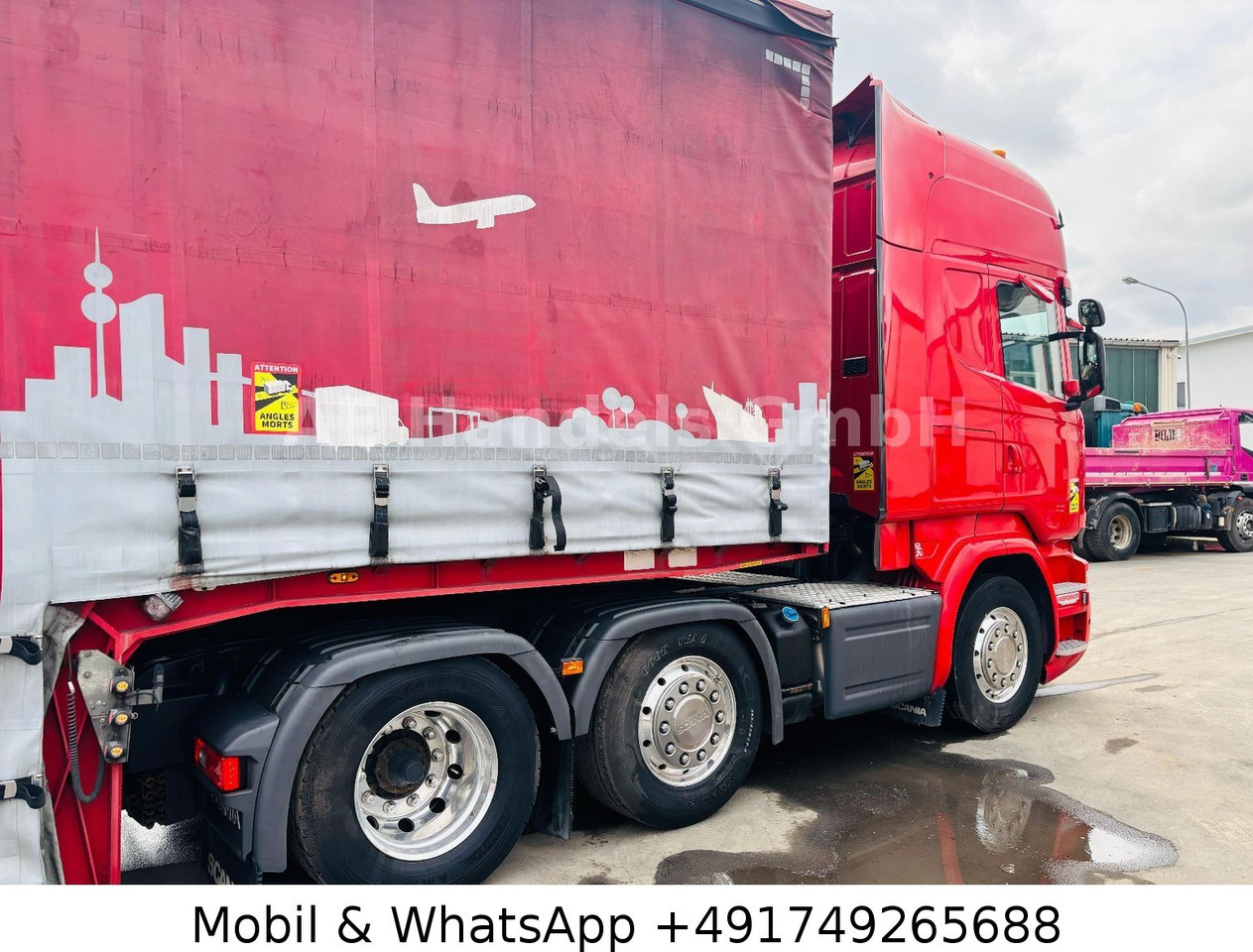 Scania R580 V8 TopLine BL 6x2*Retarder/Standklima/Alcoa - Sadulveok: pilt 4 Scania R580 V8 TopLine BL 6x2*Retarder/Standklima/Alcoa - Sadulveok: pilt 4