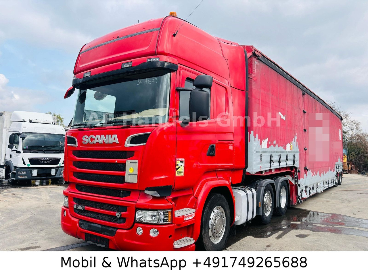 Scania R580 V8 TopLine BL 6x2*Retarder/Standklima/Alcoa - Sadulveok: pilt 1 Scania R580 V8 TopLine BL 6x2*Retarder/Standklima/Alcoa - Sadulveok: pilt 1