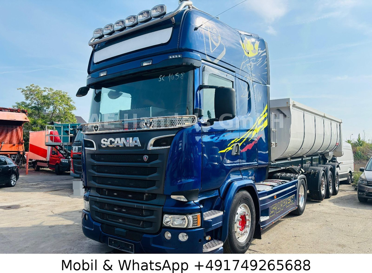 Sadulveok Scania R580 V8 TopLine LL *Retarder/Standklima/Hydr.: pilt 6