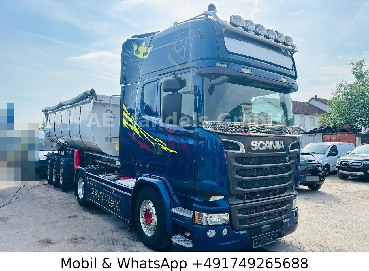 Scania R580 V8 TopLine LL *Retarder/Standklima/Hydr. - Sadulveok: pilt 1 Scania R580 V8 TopLine LL *Retarder/Standklima/Hydr. - Sadulveok: pilt 1