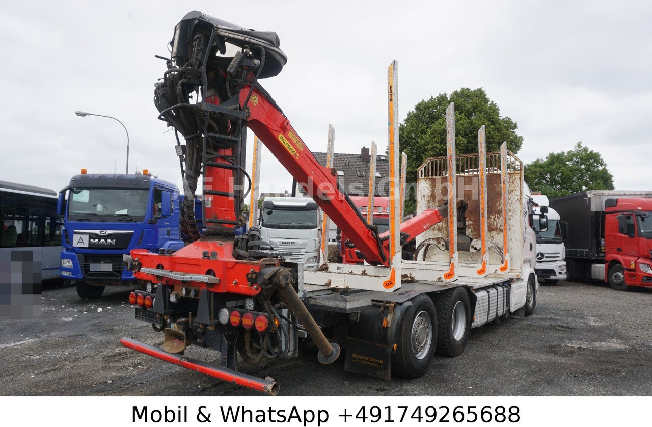 Scania R580 V8 Highline Palfinger-M120L97 *Retarder/ACC - Kraanaga veoauto: pilt 4 Scania R580 V8 Highline Palfinger-M120L97 *Retarder/ACC - Kraanaga veoauto: pilt 4