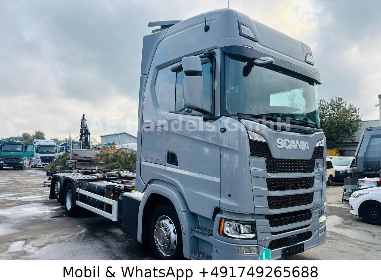 Scania S450 HighLine BDF *Retarder/Lenk+Lift/Multi/LBW - Kabiinišassiiga veoauto: pilt 1 Scania S450 HighLine BDF *Retarder/Lenk+Lift/Multi/LBW - Kabiinišassiiga veoauto: pilt 1