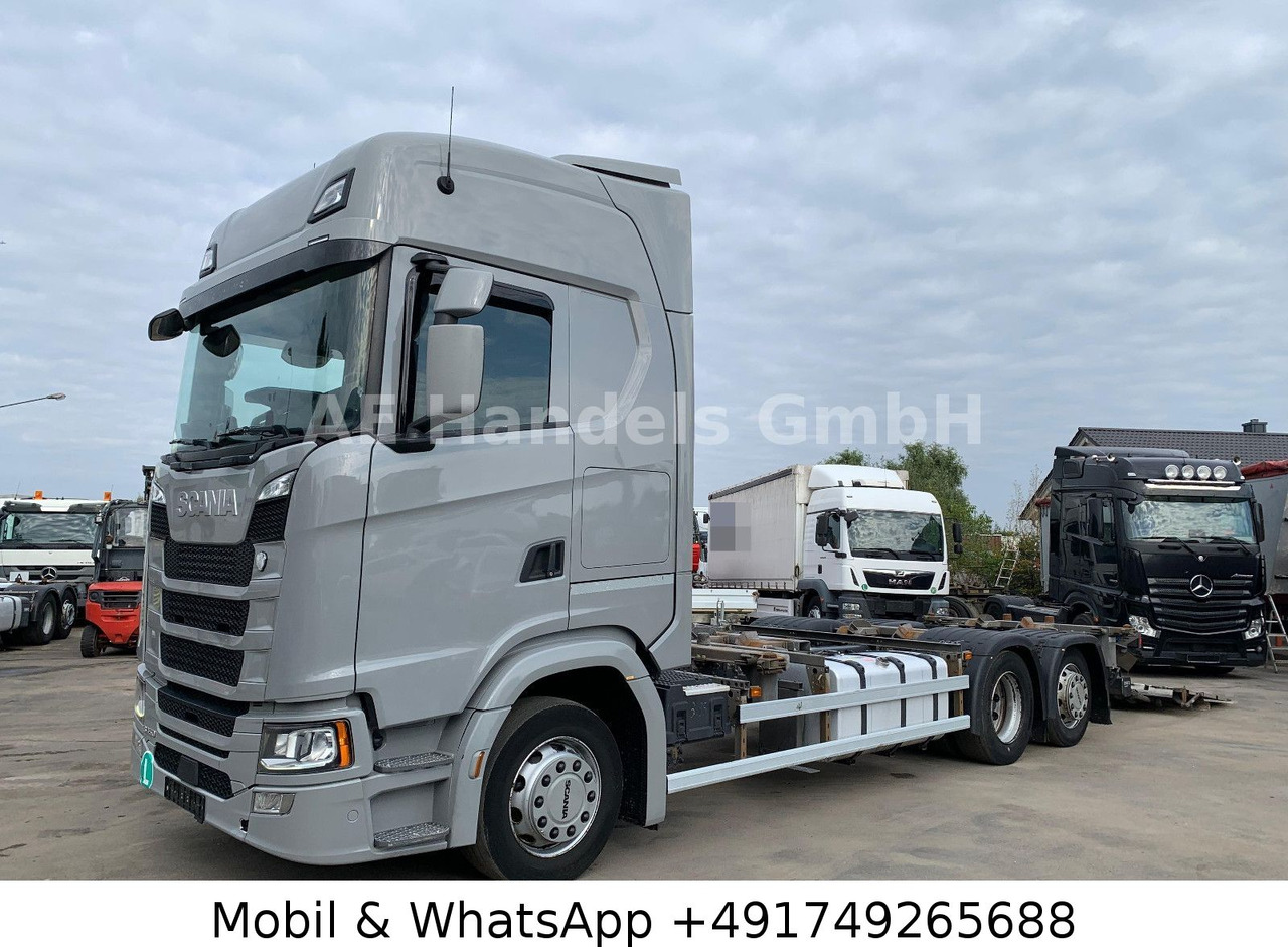 Scania S450 HighLine BDF *Retarder/Lenk+Lift/Multi/LBW - Konteinerveduk/ Tõstukiga veoauto: pilt 3 Scania S450 HighLine BDF *Retarder/Lenk+Lift/Multi/LBW - Konteinerveduk/ Tõstukiga veoauto: pilt 3