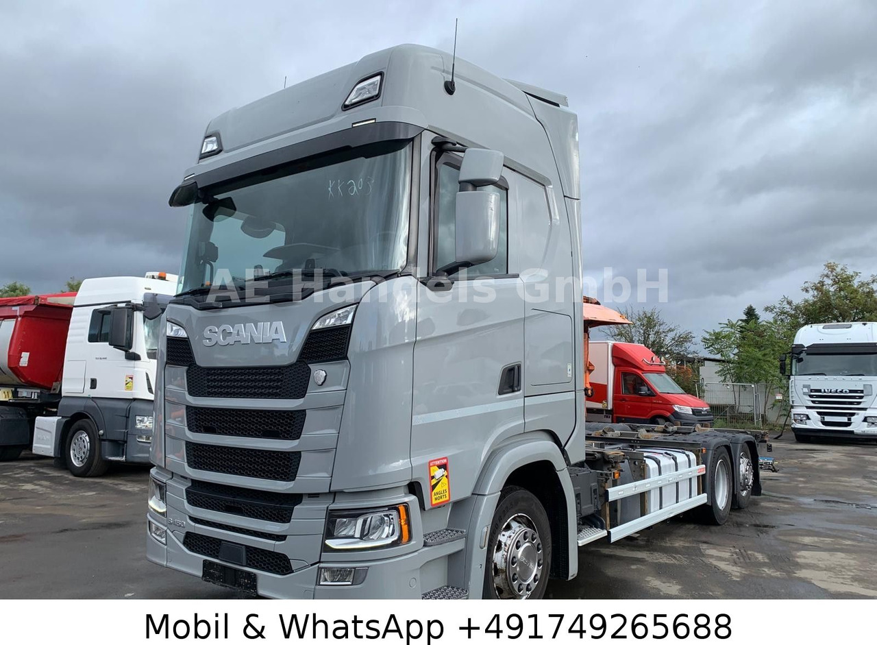 Scania S450 HighLine BDF *Retarder/Lenk+Lift/Multi/LBW - Konteinerveduk/ Tõstukiga veoauto: pilt 1 Scania S450 HighLine BDF *Retarder/Lenk+Lift/Multi/LBW - Konteinerveduk/ Tõstukiga veoauto: pilt 1