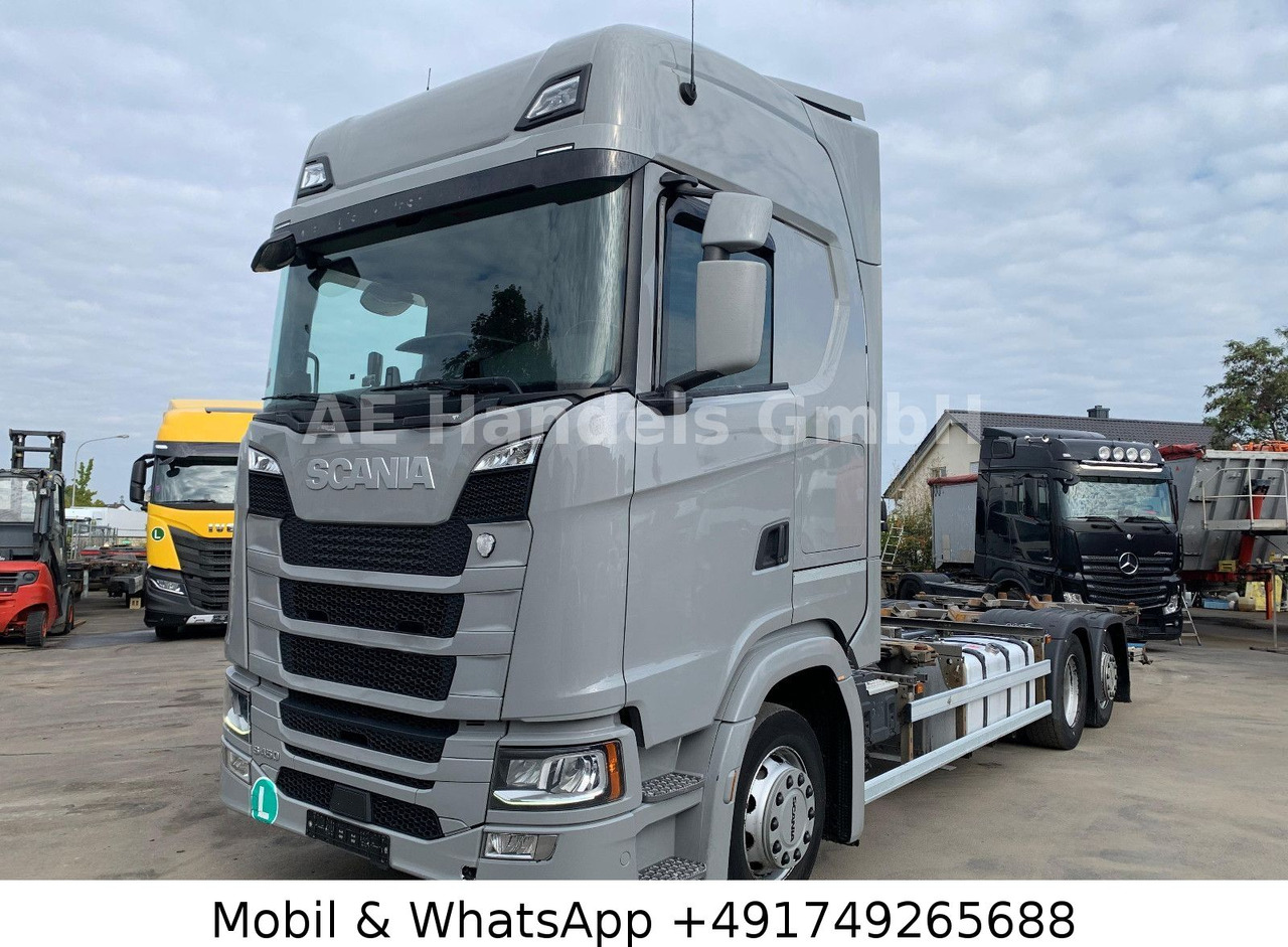 Scania S450 HighLine BDF *Retarder/Lenk+Lift/Multi/LBW - Konteinerveduk/ Tõstukiga veoauto: pilt 2 Scania S450 HighLine BDF *Retarder/Lenk+Lift/Multi/LBW - Konteinerveduk/ Tõstukiga veoauto: pilt 2