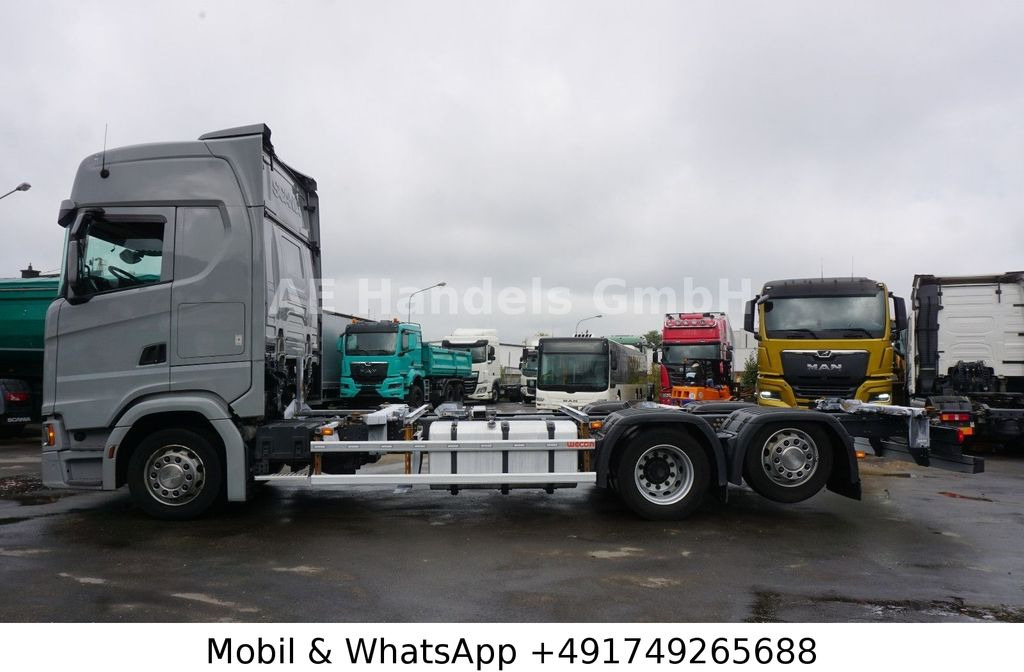 Konteinerveduk/ Tõstukiga veoauto Scania S450 HighLine LL *Retarder/BDF/Lenk+Lift/ACC/LDW: pilt 6
