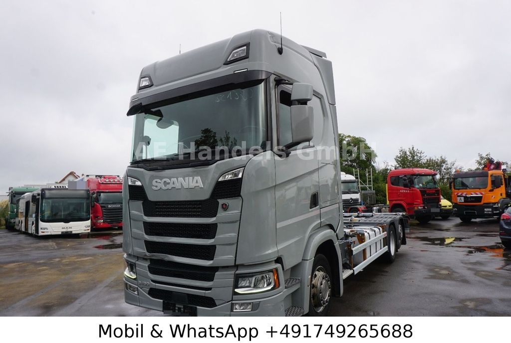 Konteinerveduk/ Tõstukiga veoauto Scania S450 HighLine LL *Retarder/BDF/Lenk+Lift/ACC/LDW: pilt 7