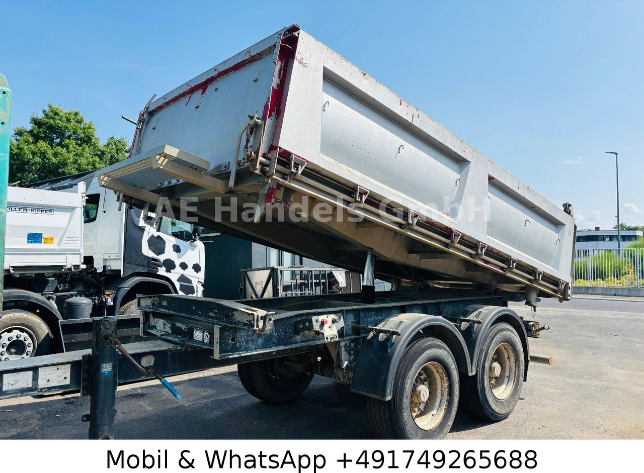 Schmitz Cargobull ZKI 18 Tandem Stahl *11m³ / Rollplane / SAF - Kalluri järelhaagis: pilt 1 Schmitz Cargobull ZKI 18 Tandem Stahl *11m³ / Rollplane / SAF - Kalluri järelhaagis: pilt 1