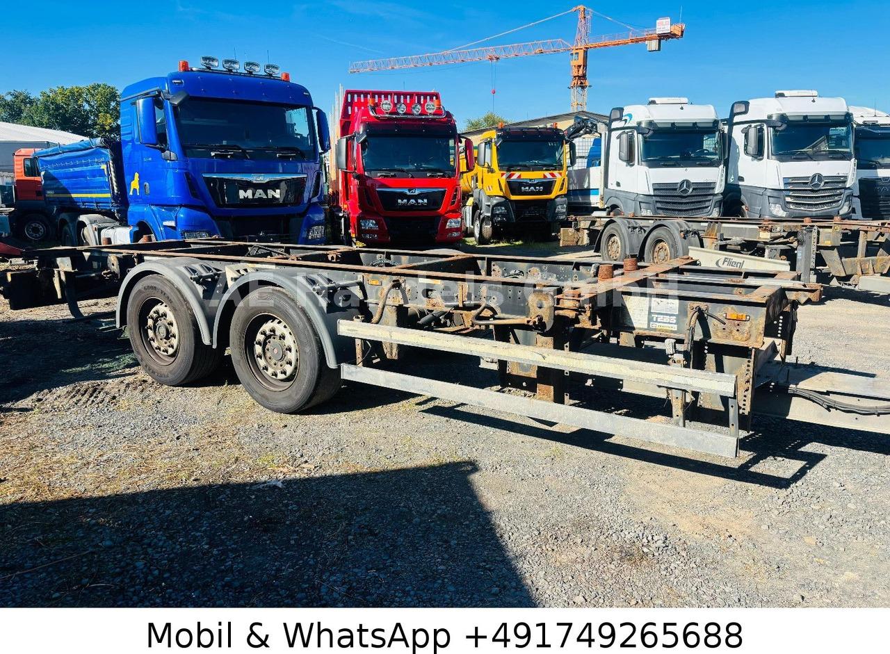 Schmitz Cargobull ZWF 18/L Tandem BDF Tiefgekoppelt*Scheibenbremse - Konteinerveduk/ Tõstuk järelhaagis: pilt 2 Schmitz Cargobull ZWF 18/L Tandem BDF Tiefgekoppelt*Scheibenbremse - Konteinerveduk/ Tõstuk järelhaagis: pilt 2