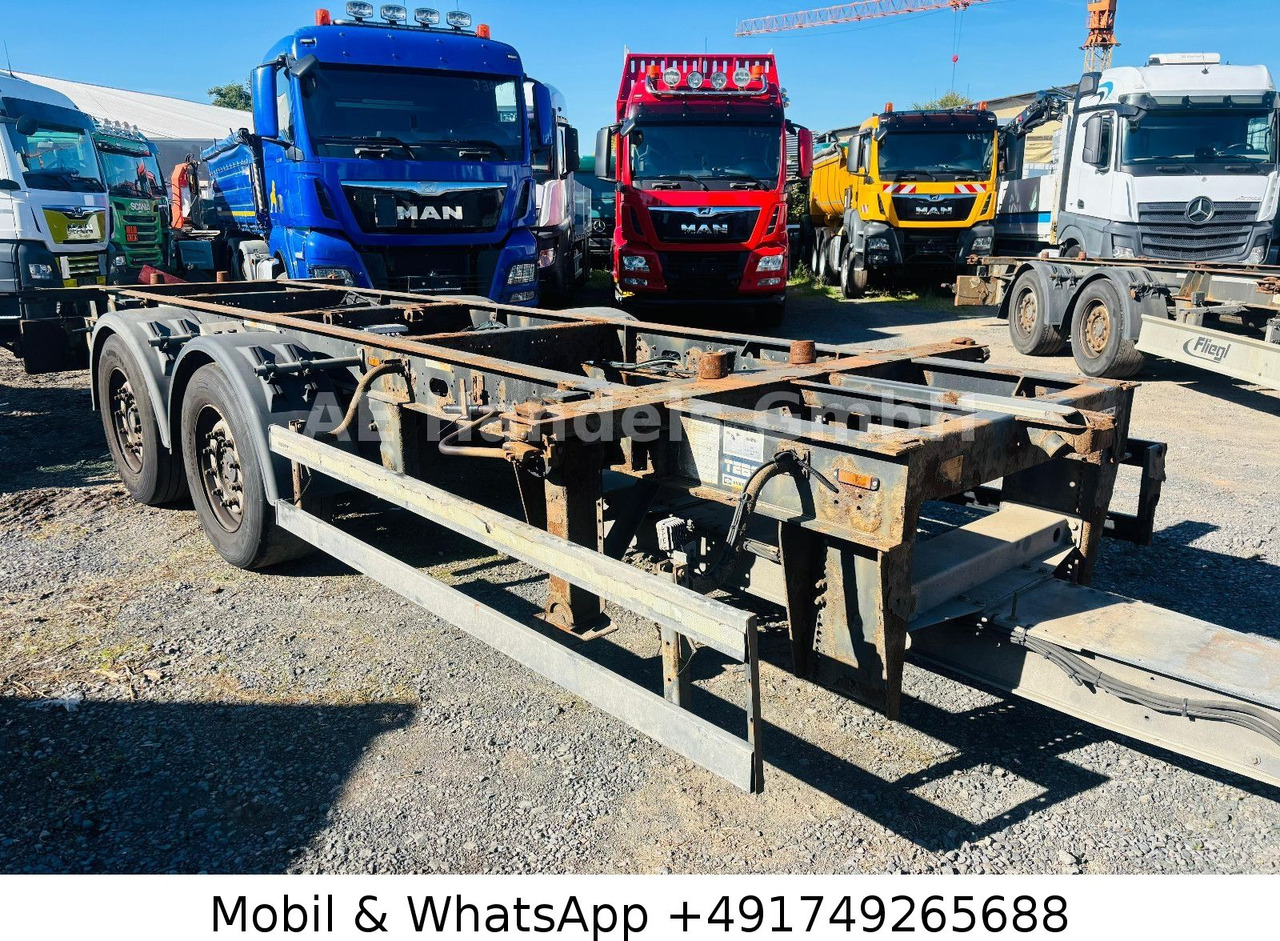 Schmitz Cargobull ZWF 18/L Tandem BDF Tiefgekoppelt*Scheibenbremse - Konteinerveduk/ Tõstuk järelhaagis: pilt 1 Schmitz Cargobull ZWF 18/L Tandem BDF Tiefgekoppelt*Scheibenbremse - Konteinerveduk/ Tõstuk järelhaagis: pilt 1