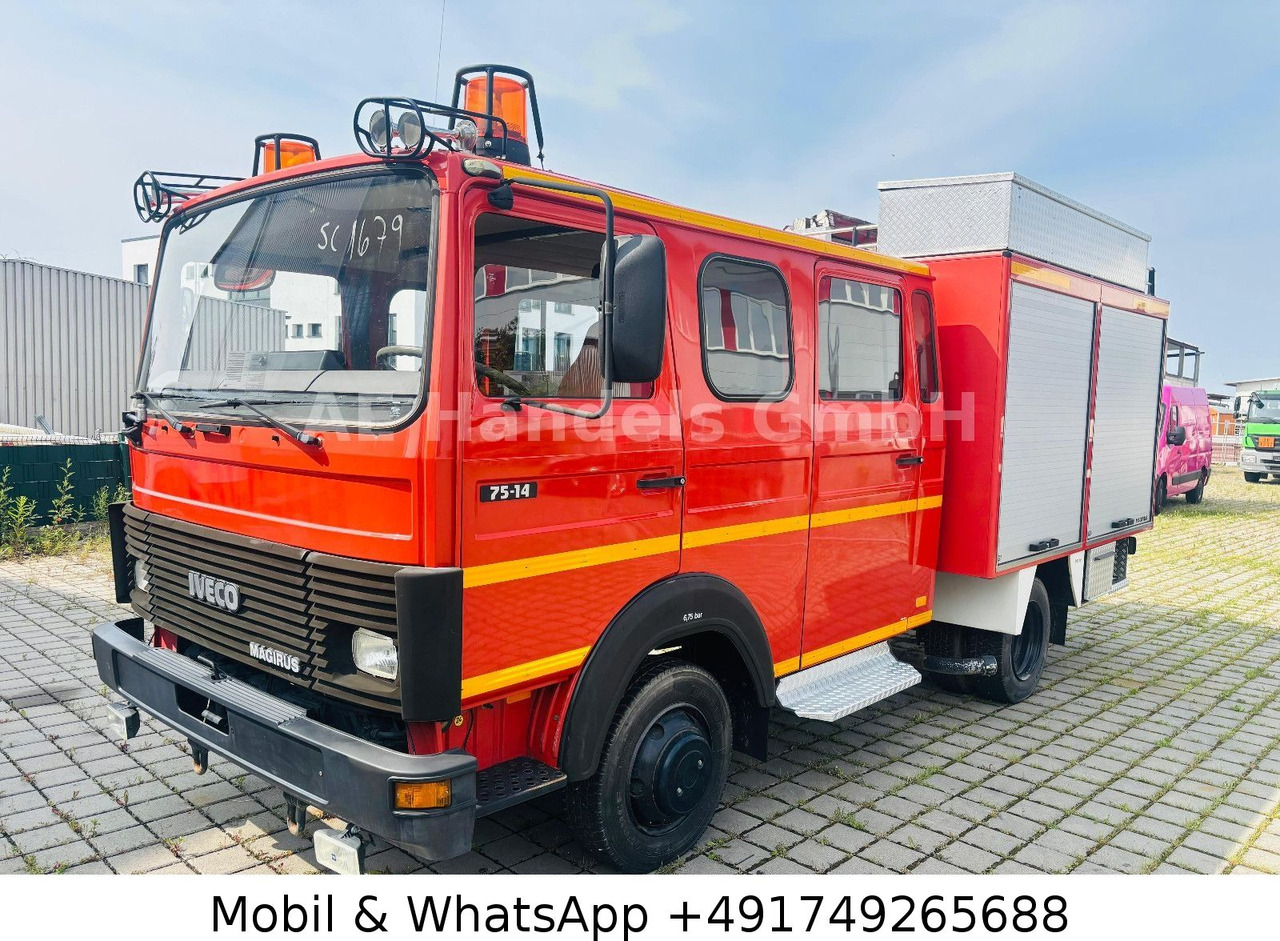 Iveco Magirus 74-14A BB *Manual/Analog/Pumpe-Magirus - Tarbesõiduk, Meeskonnaauto: pilt 1 Iveco Magirus 74-14A BB *Manual/Analog/Pumpe-Magirus - Tarbesõiduk, Meeskonnaauto: pilt 1